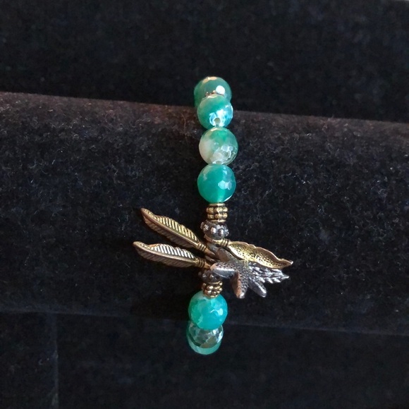 Merx Jewelry - Merx Green Beaded Bracelet. Merx Jewelry - Merx Green Beaded Bracelet.
